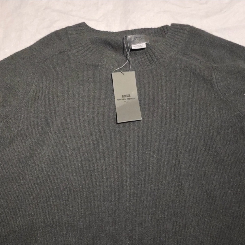 Zara Men's Cashmere  Sweater NWT - Picture 5 of 13